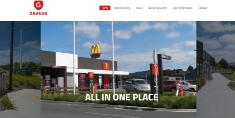 the grange warkworth website build